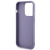 Guess GUHCP15LPSFDGSU iPhone 15 Pro 6.1 fioletowy/purple hardcase Sequin Script Metal